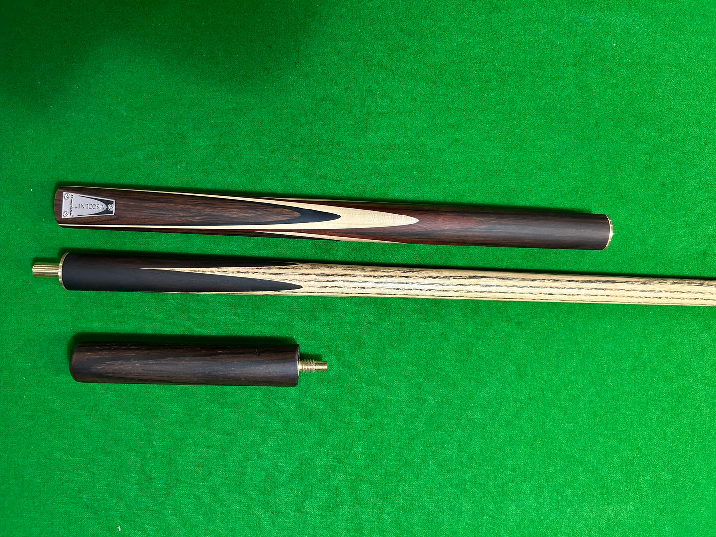 POWERGLIDE Tournament Viscount 3/4 Joint Pool, Snooker & Billiard Ash Cue