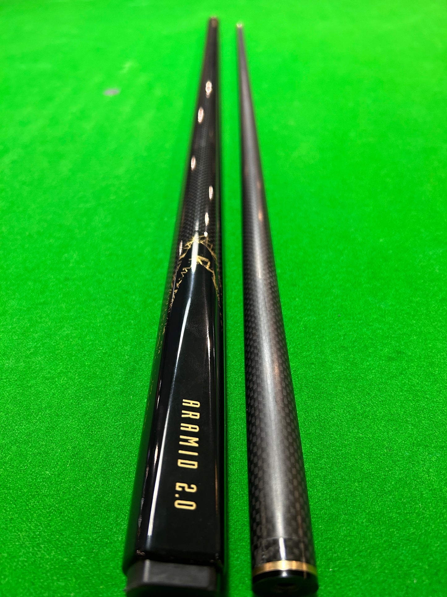 POWERGLIDE ARAMID 2.0. Black Graphite Pool, Snooker & Billiard Cue