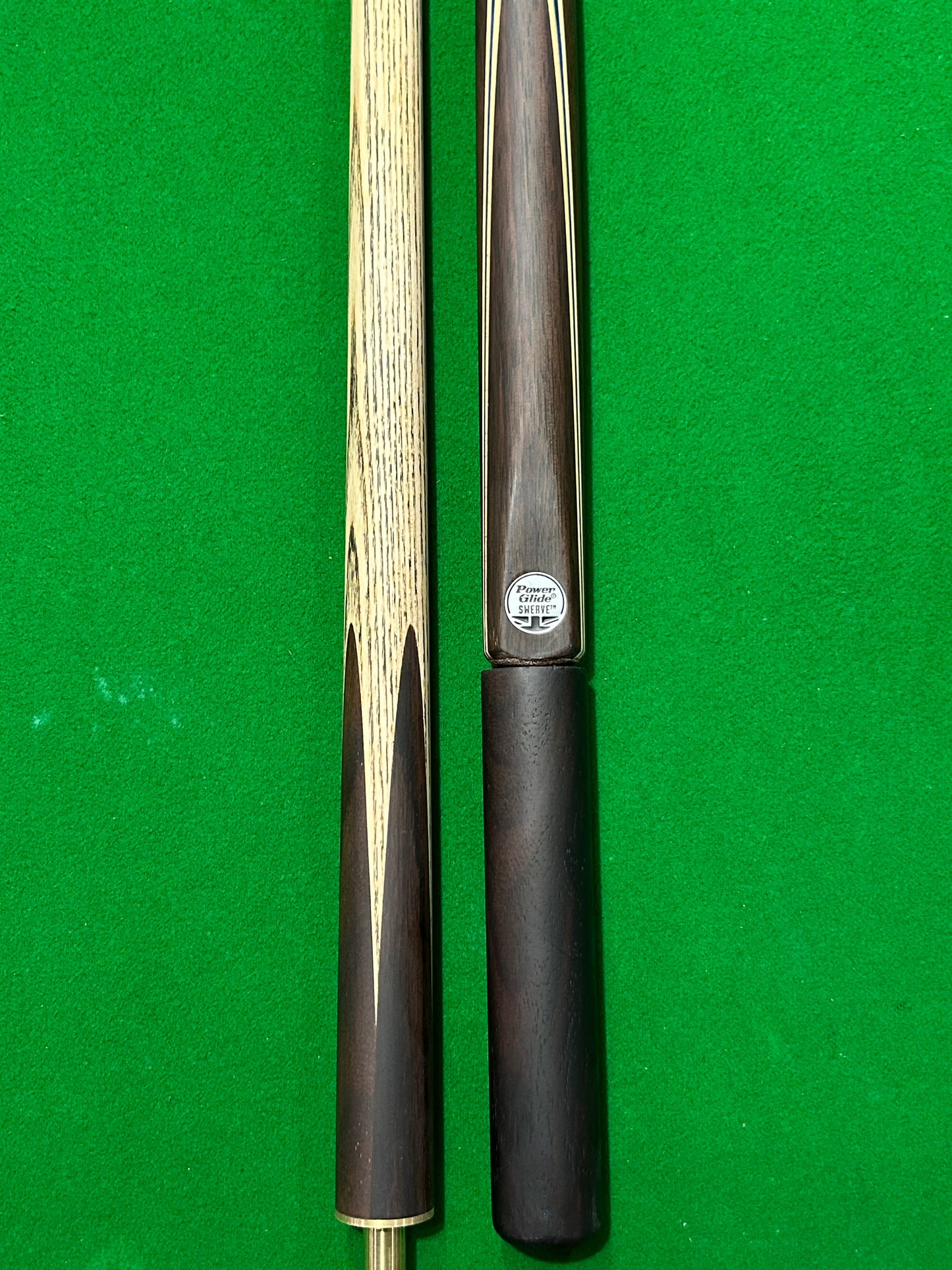 POWERGLIDE Tournament Swerve 3/4 Pool, Snooker & Billiard Ash Cue
