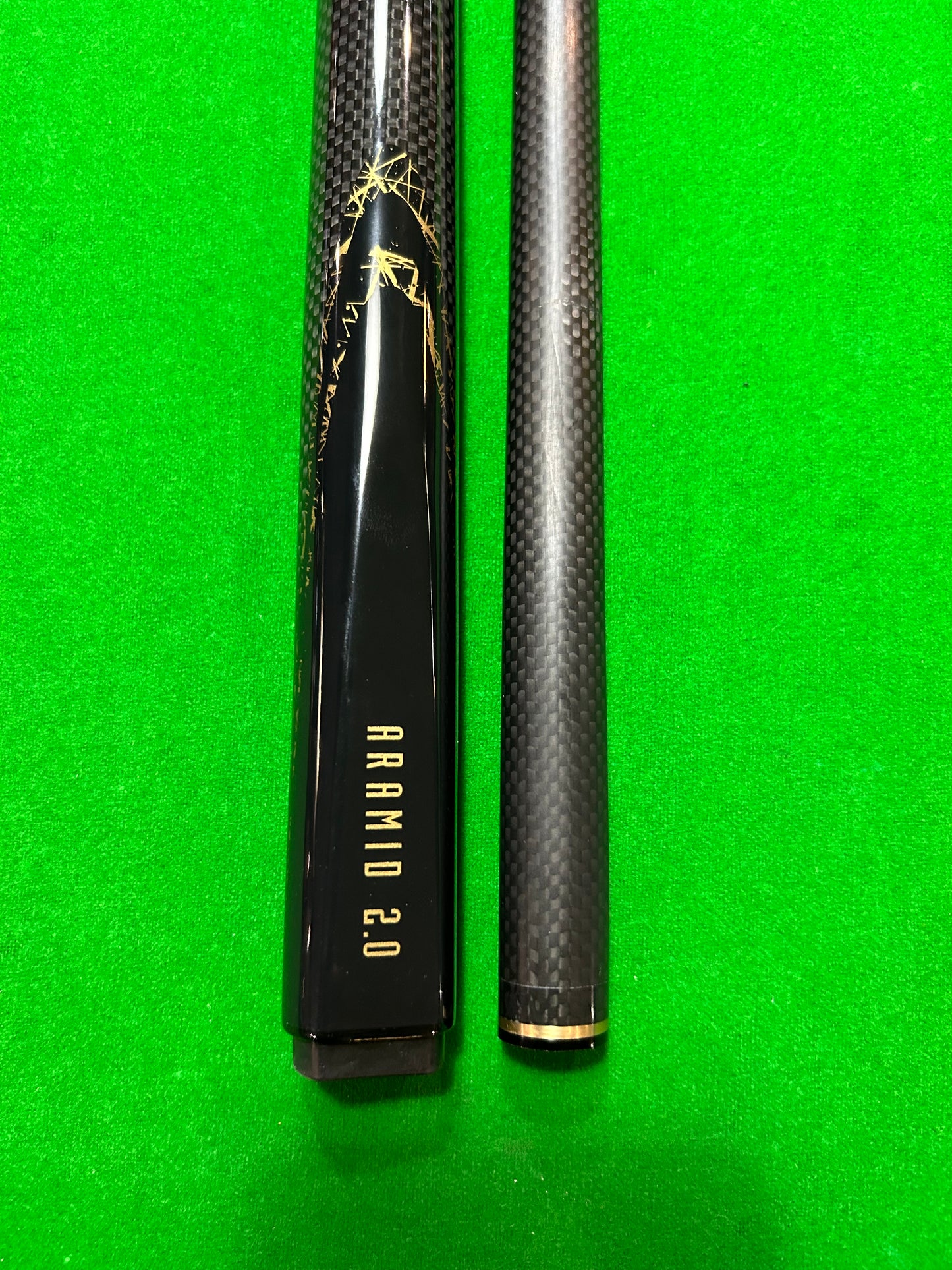 POWERGLIDE ARAMID 2.0. Black Graphite Pool, Snooker & Billiard Cue