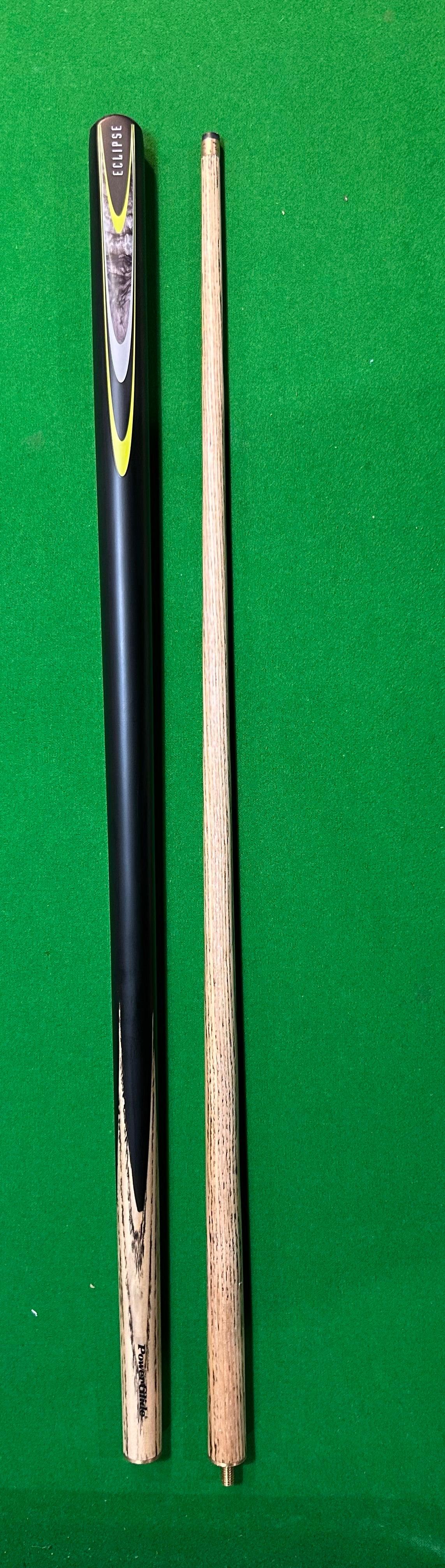 POWERGLIDE Eclipse 1/2 Piece Pool, Snooker & Billiard Ash Cue