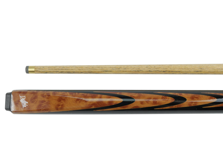 DUFFERIN Orange Flames Decal Ash Pool, Snooker & Billiard Cue S302-R1