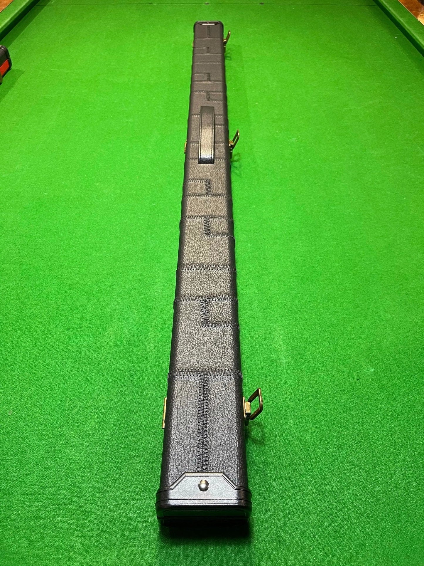 Deluxe Leather Art Patch Work 3/4 Pool, Snooker, & Billiard Cue Case q-masters.myshopify.com