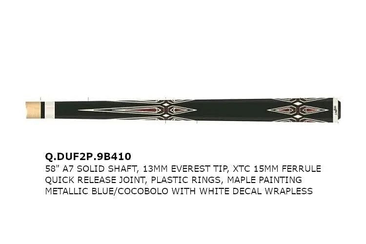 DUFFERIN 9Ball 1/2 Piece Maple Cue 410 - Q-Masters