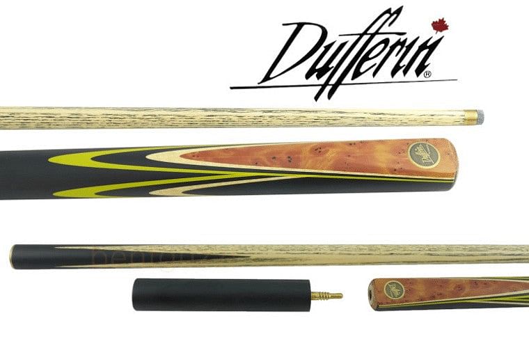 DUFFERIN Yellow 3/4 Ash Pool, Snooker & Billiard Cue HCY3 - Q-Masters