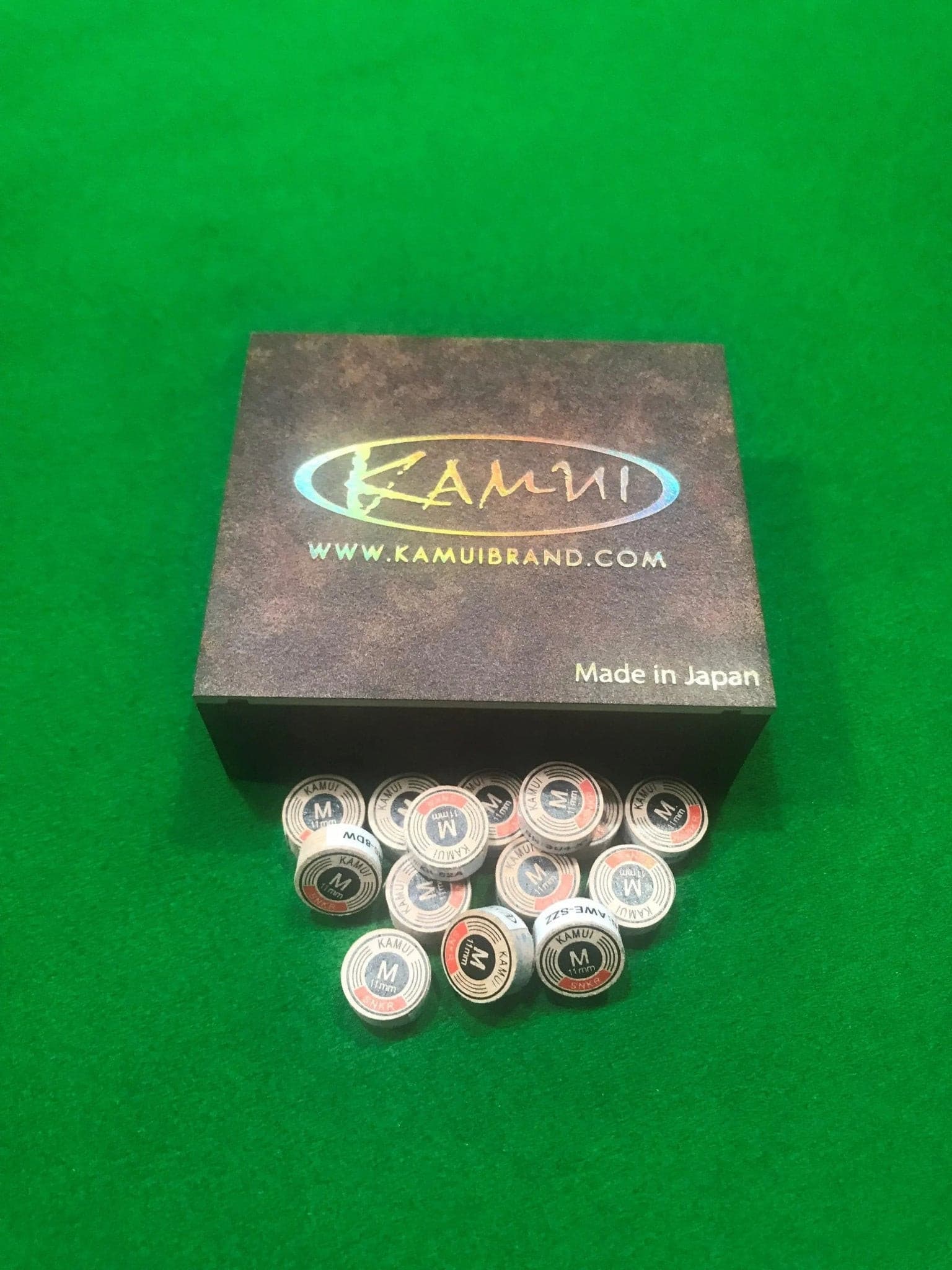 KAMUI Medium Pool Snooker Billiard Cue Tip 11mm Q Masters Q Masters