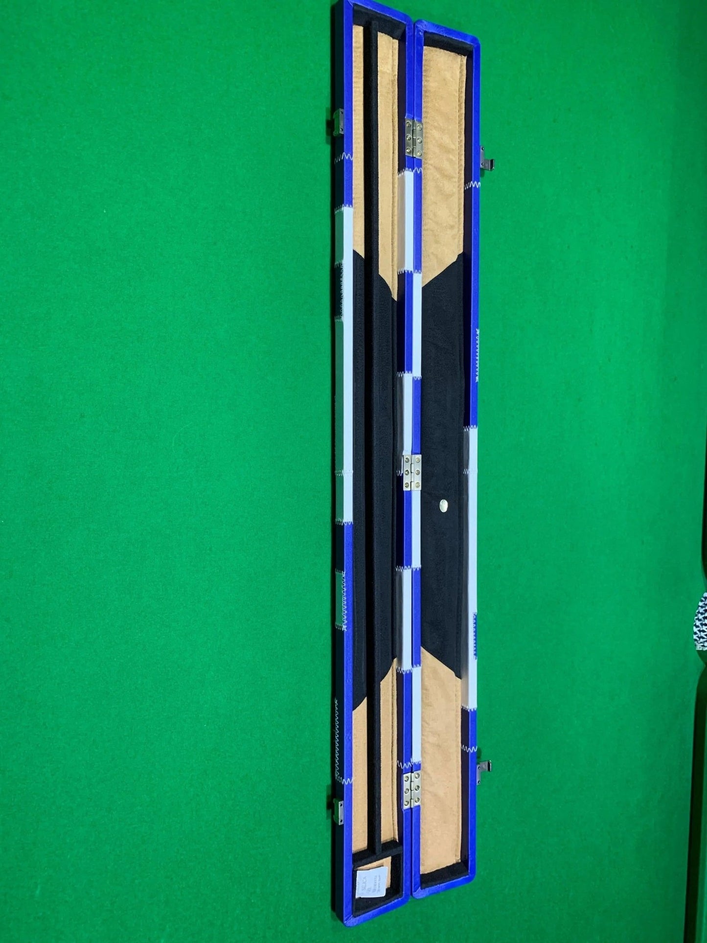 POWERGLIDE PVC Patchwork 1/2 piece Pool, Snooker & Billiard Cue Case - Q-Masters