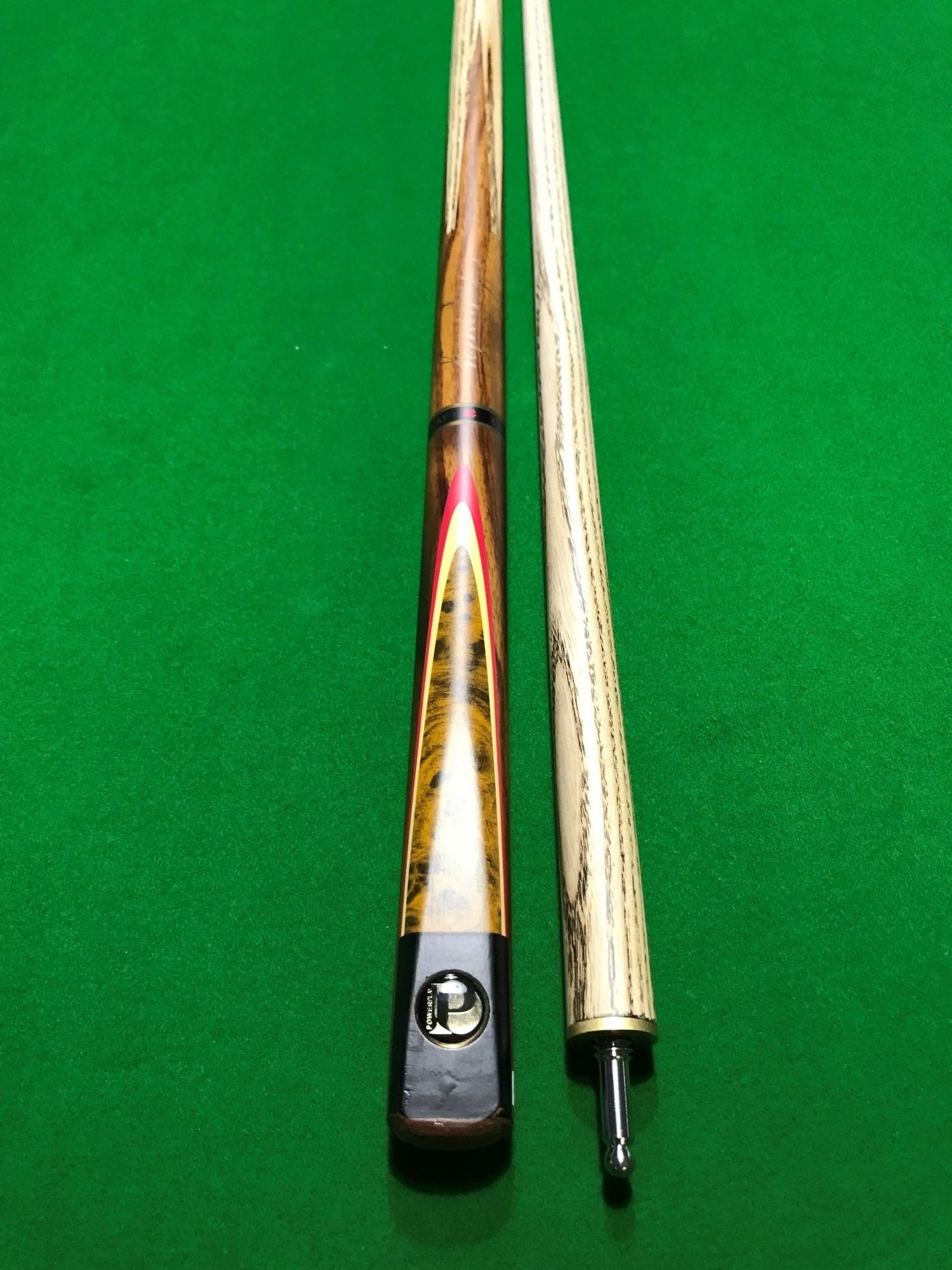 POWERPLAY Infinity Ash Shaft 1/2 Piece Pool, Snooker & Billiard Cue - Q-Masters
