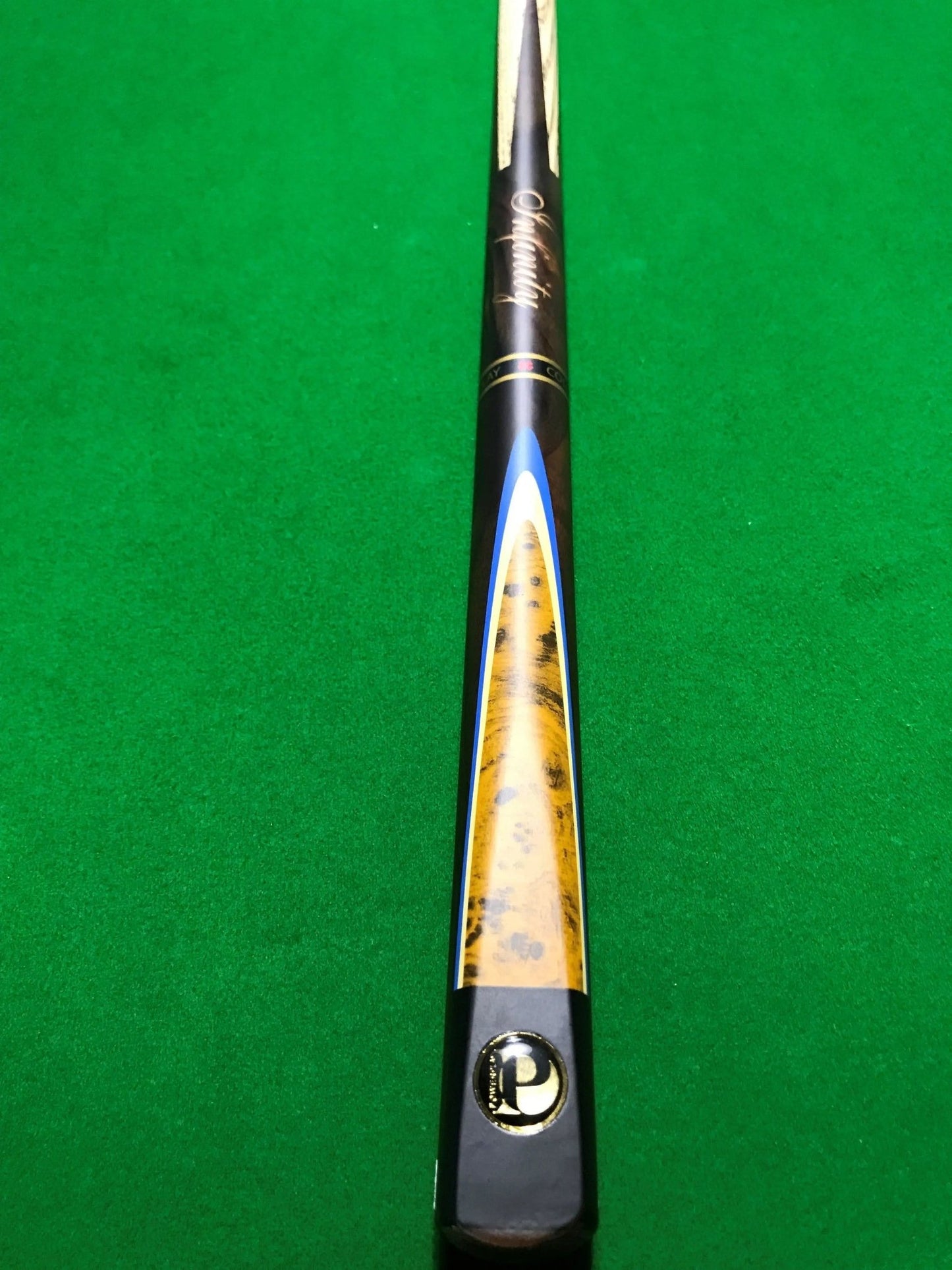 POWERPLAY Infinity Ash Shaft 1/2 Piece Pool, Snooker & Billiard Cue - Q-Masters