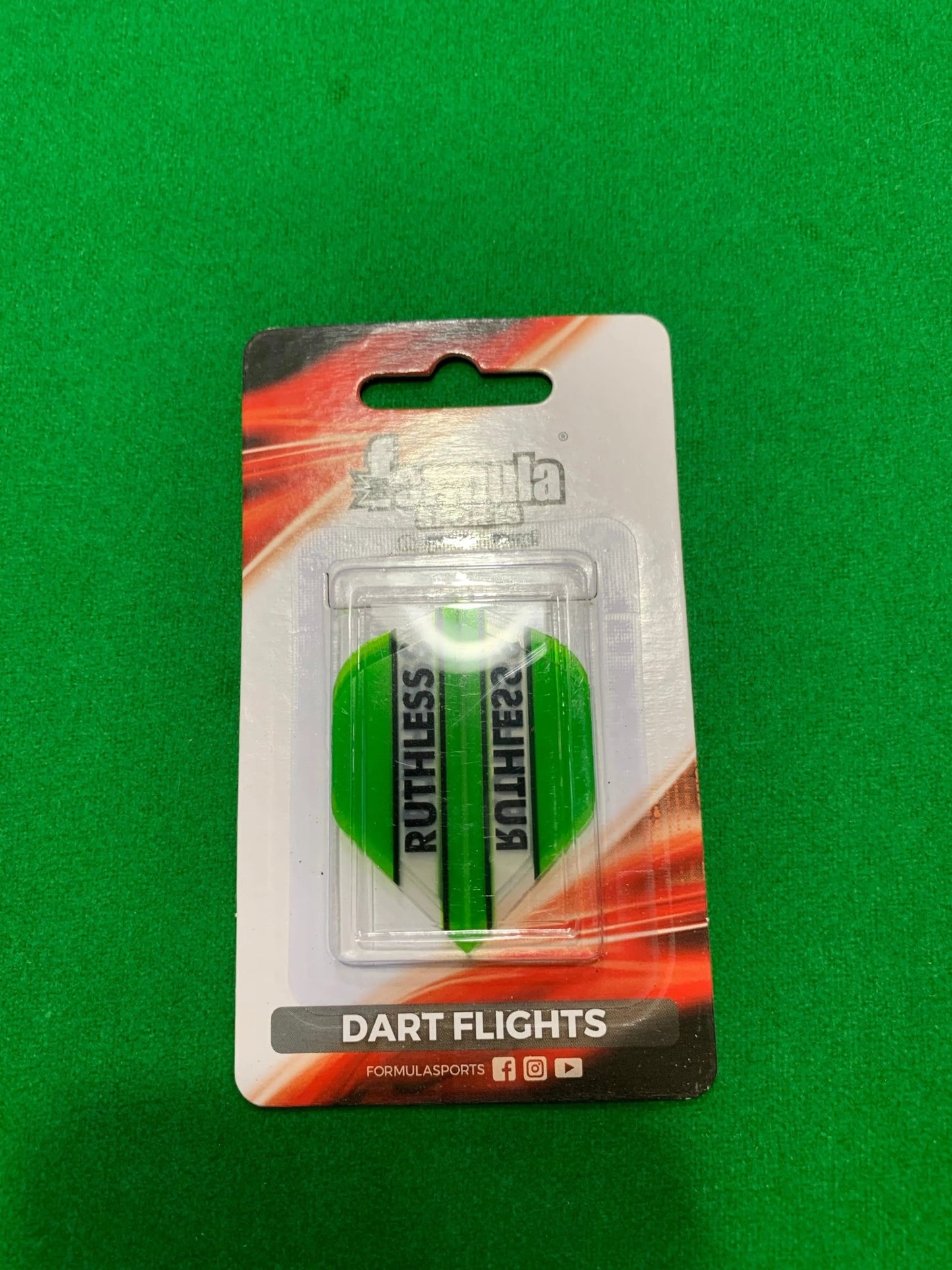 Ruthless Clear Panel Extra Tough Flights - Q-Masters