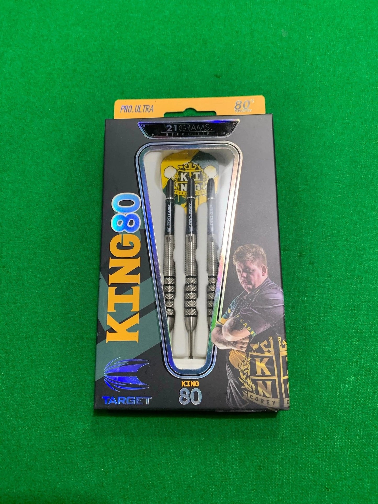 Target KING80 Corey Cadby Darts 80% Tungsten - Q-Masters