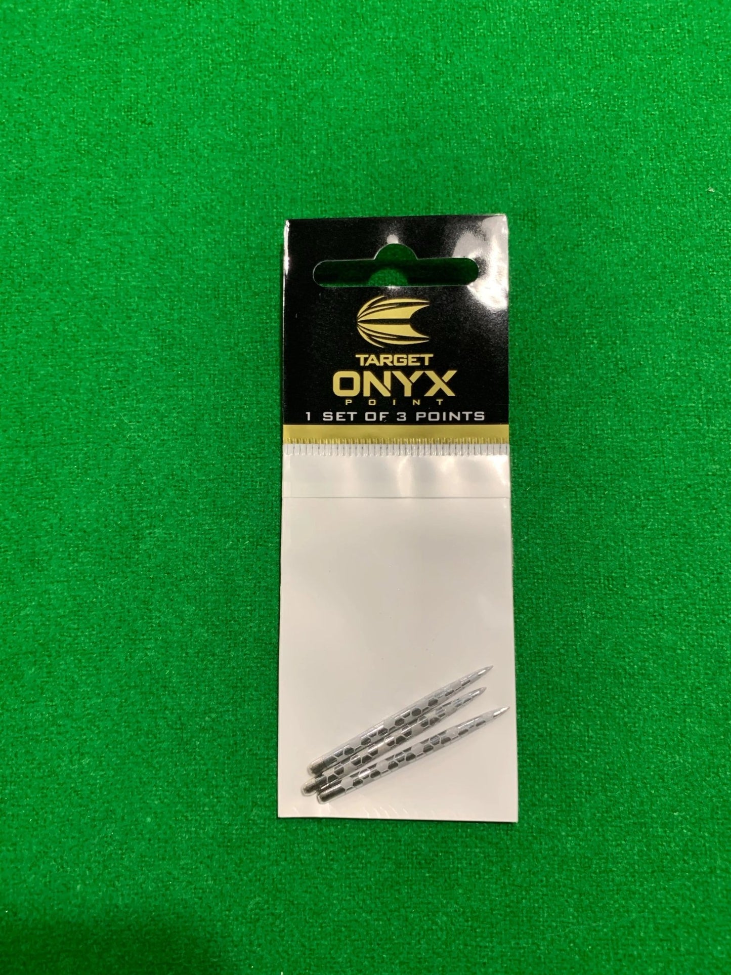 Target Onyx High Grip Dart Points Silver - Q-Masters