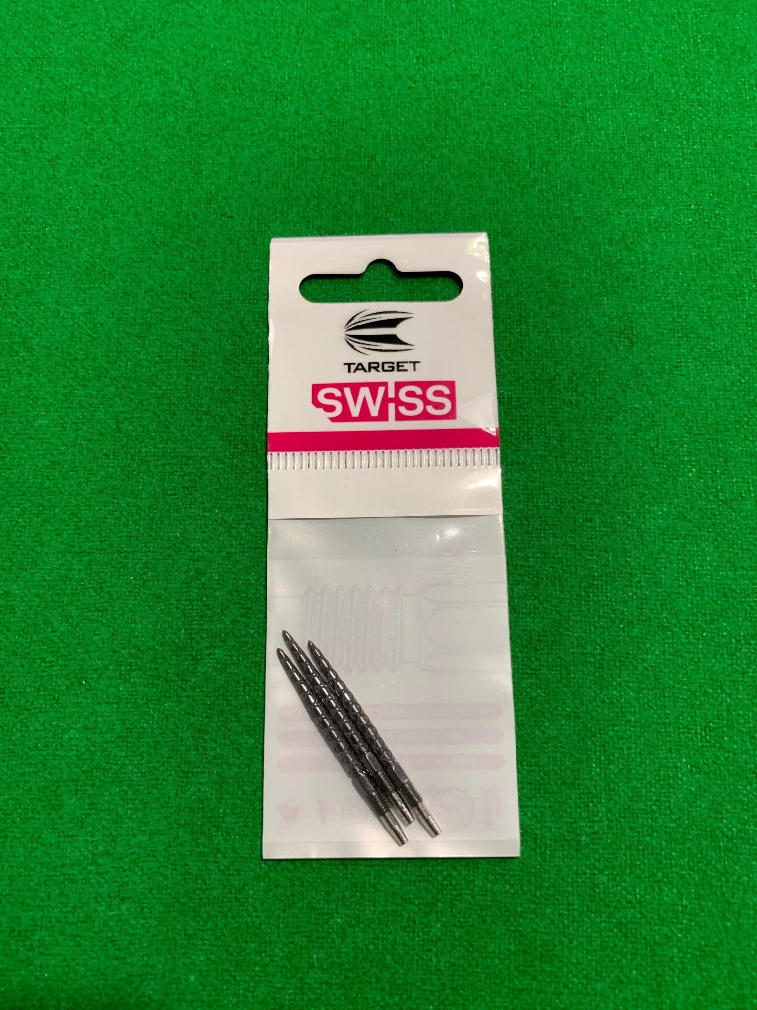 Target Swiss Diamond Pro Black Dart Points - New, For Interchangeable Dart Systems