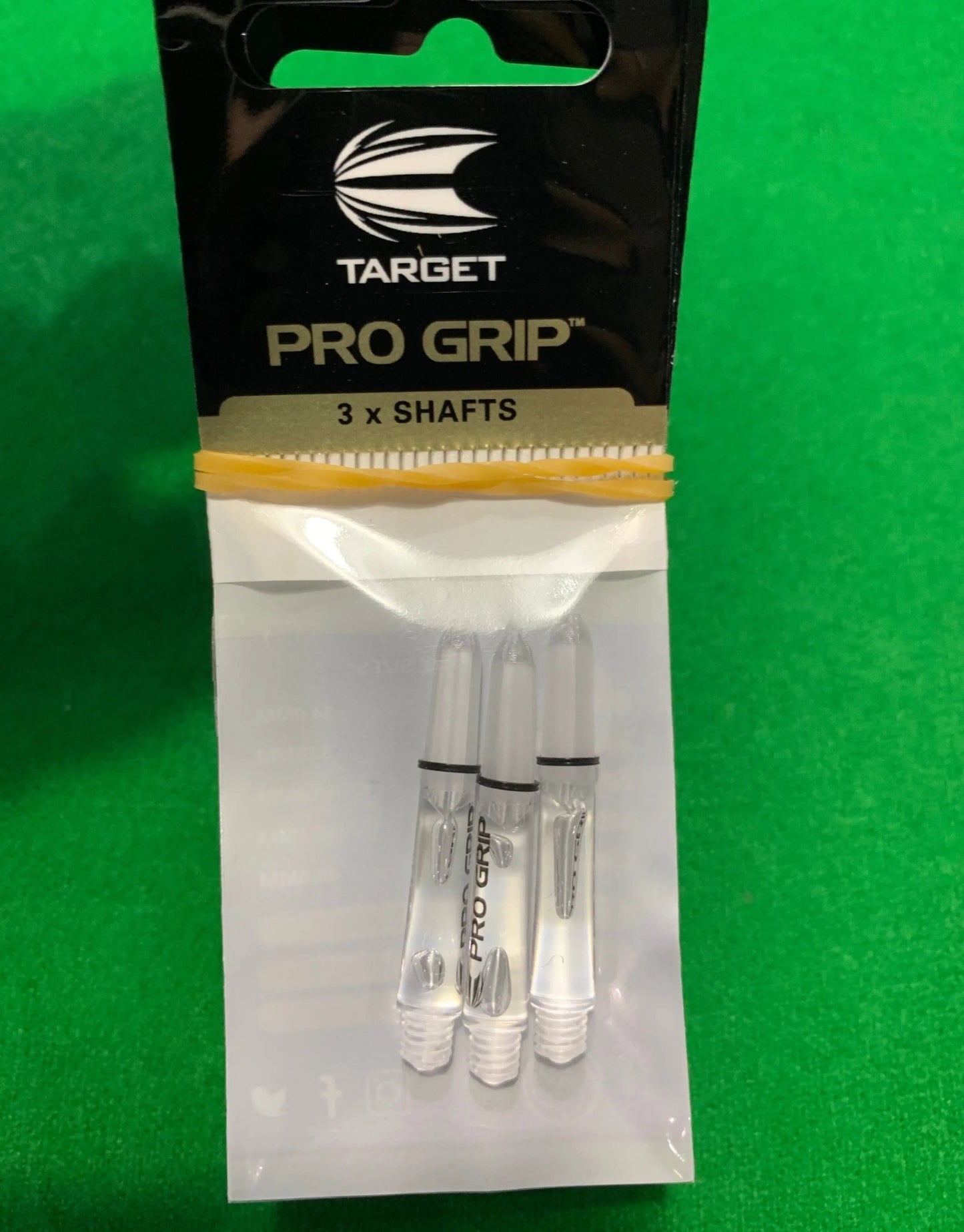 Target Vision Pro Grip Shafts - Clear - Q-Masters