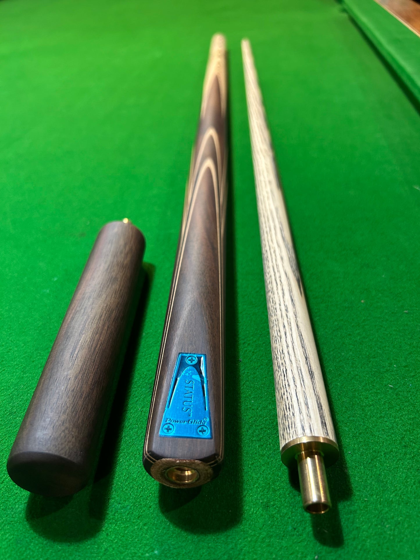 POWERGLIDE Tournament Status 1/2 Piece Pool, Snooker & Billiard Ash Cue