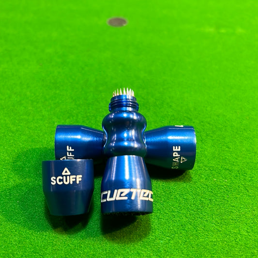 CUETEC 3 in 1 Bow Tie Pool Snooker Billiard Cue Tip Tool