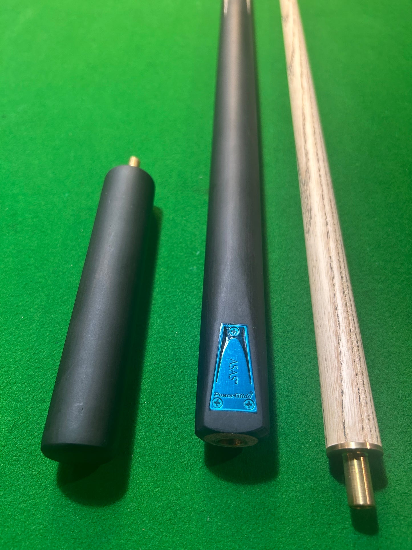 POWERGLIDE Tournament ASAS 1/2 Piece Pool, Snooker & Billiard Ash Cue