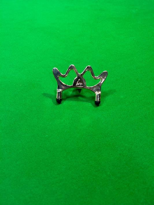 Pool Snooker Billiard Spider Rest Brass 1/2 Butt