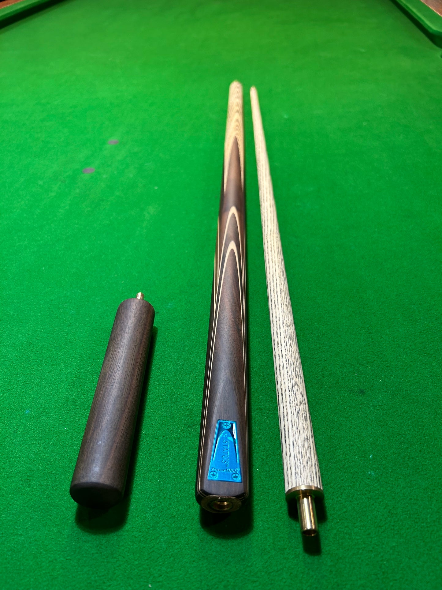 POWERGLIDE Tournament Status 1/2 Piece Pool, Snooker & Billiard Ash Cue