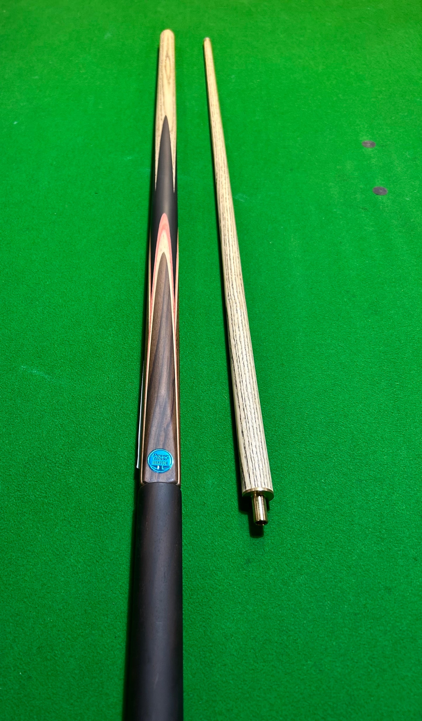 POWERGLIDE Tournament Hampton 1/2 Piece Pool, Snooker & Billiard Ash Cue