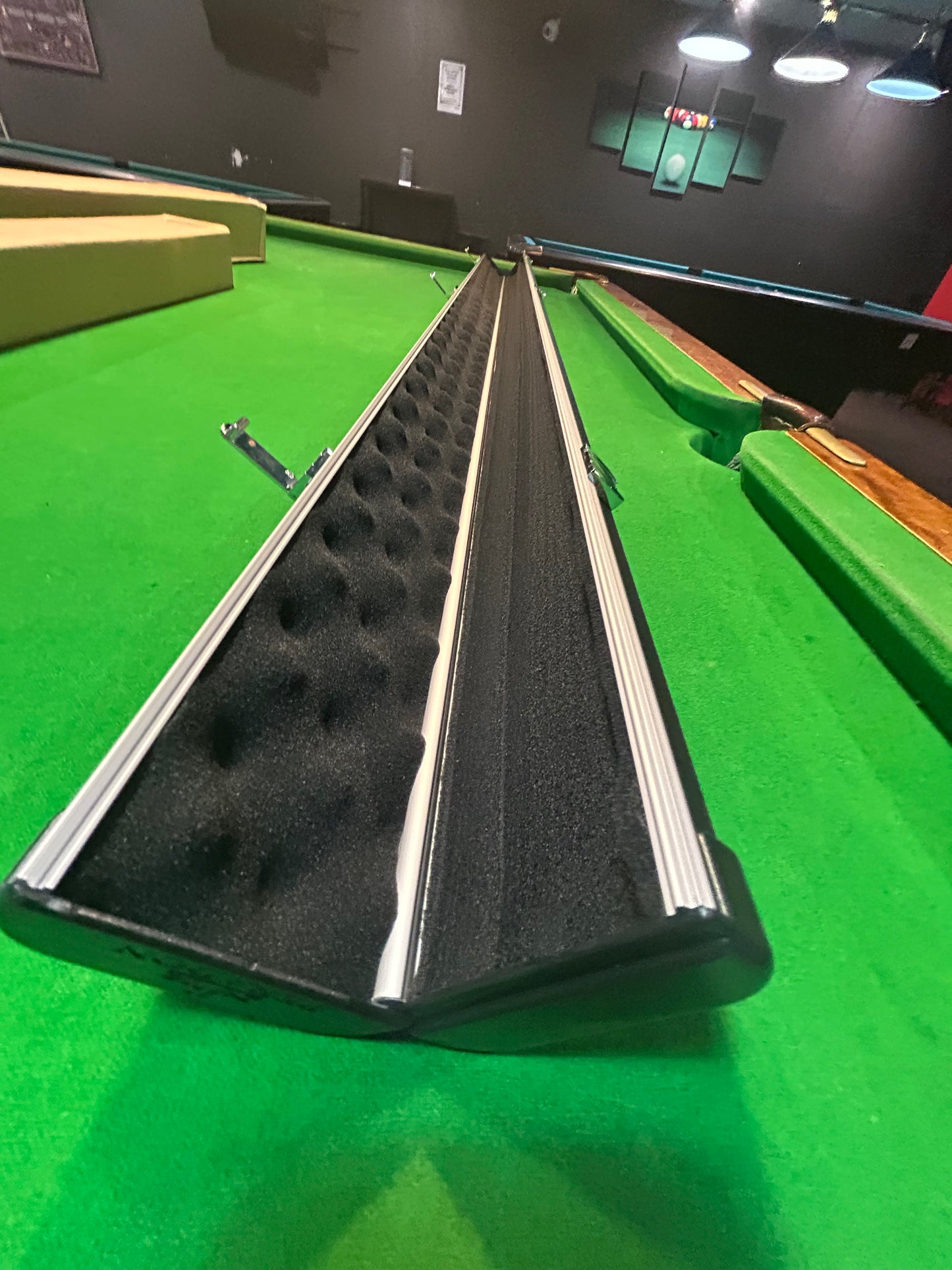 PERADON Halo 1 Piece Pool, Snooker, Billiard Cue Case - Black & Red (Holds 2 Cues)