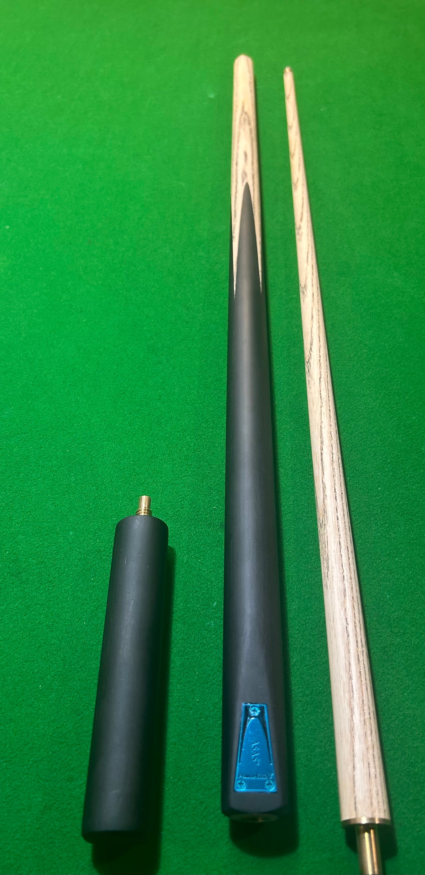 POWERGLIDE Tournament ASAS 1/2 Piece Pool, Snooker & Billiard Ash Cue