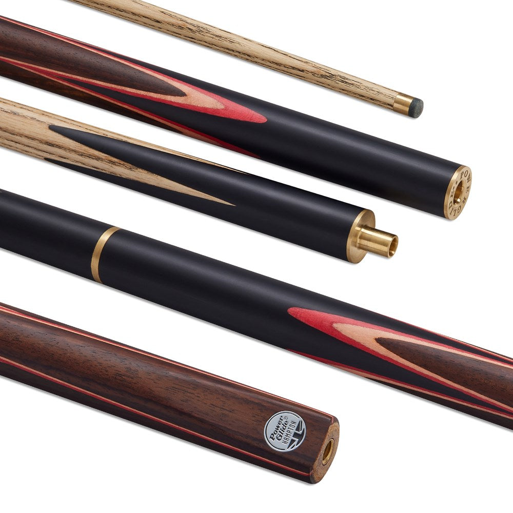 POWERGLIDE Tournament Hampton 1/2 Piece Pool, Snooker & Billiard Ash Cue