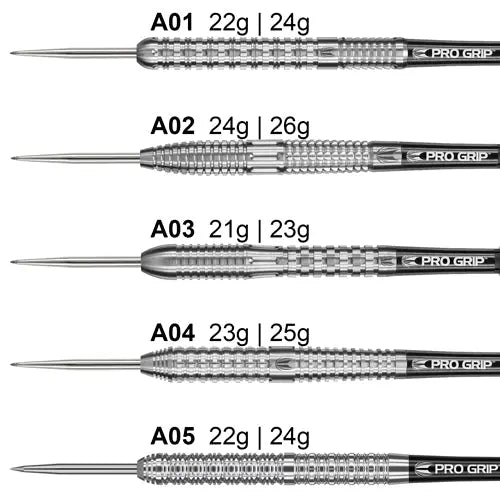 AGORA A01 90% Tungsten Steel Tip Darts - Q-Masters