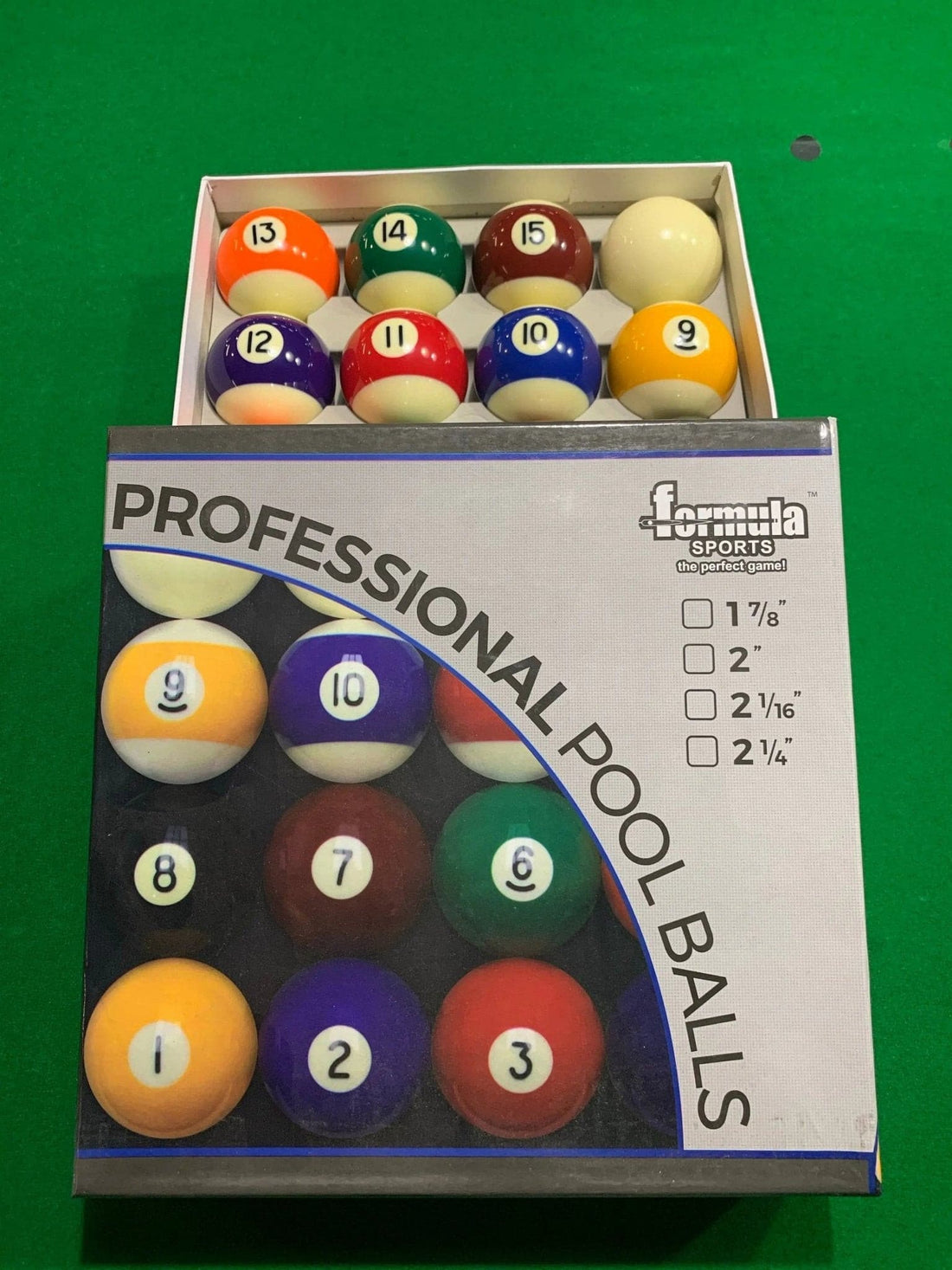 2 1/4 Professional Kelly Pool set - Q-Masters – Q-Masters