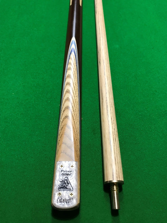 POWERGLIDE Tournament Catalyst 1/2 Piece Pool, Snooker & Billiard Ash Cue - Q-Masters