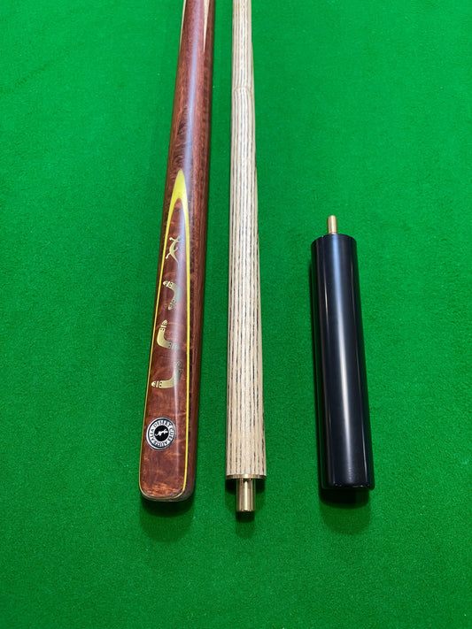 Walkabout Ash Cue Desert Jarrah Inlay - 3 Boomas, Lizard 2pce Pool, Snooker & Billiard Cue - Q-Masters