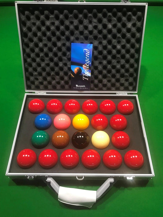 ARAMITH 2 1/16 Belgium Tournament Champion SuperPro 1G Snooker Set - Q-Masters