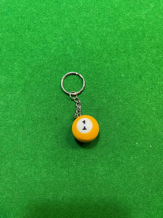 Billiard Ball Keyrings - Q-Masters