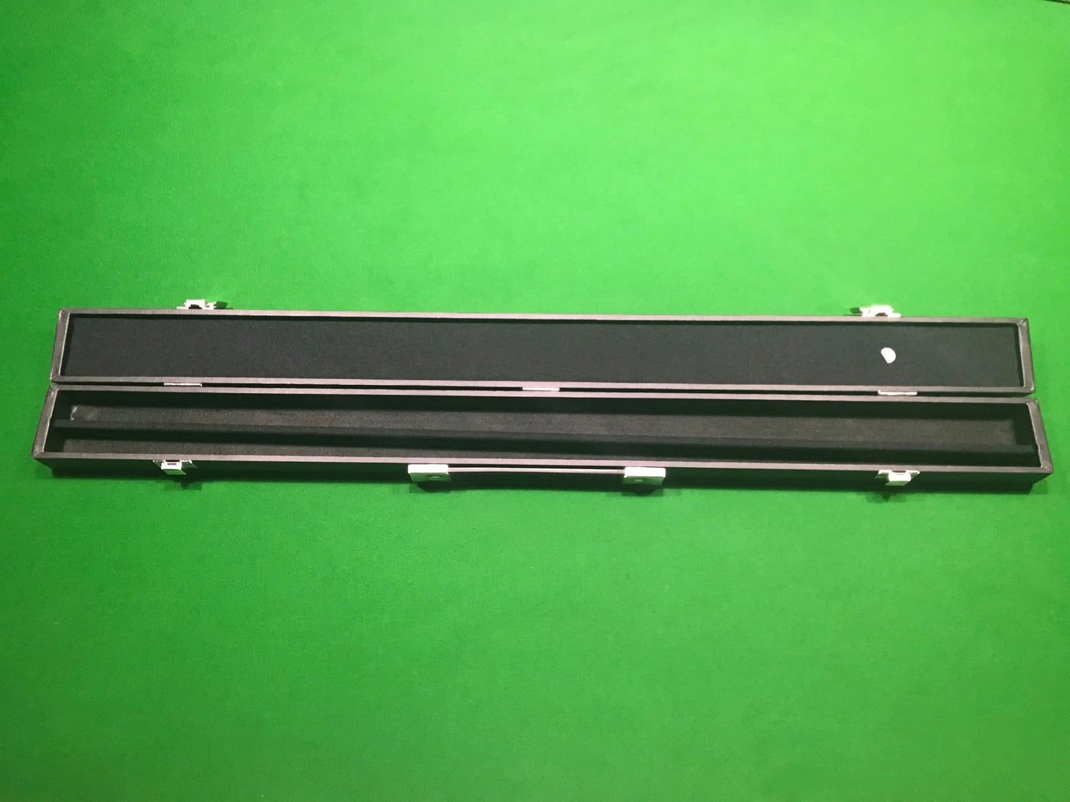 Black Standard Two Piece Pool, Snooker & Billiard Cue Case - Q-Masters