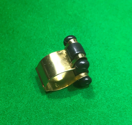 Brass Cue Rack Clip - Q-Masters