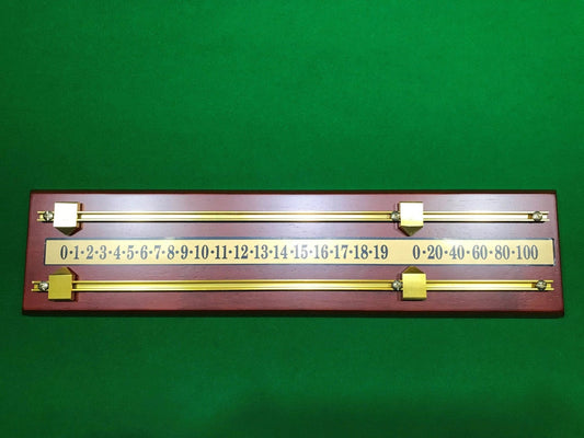 Deluxe Pool Snooker Billiard Score Board - Q-Masters