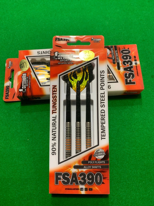 FSA390 90% Tungsten Darts - Q-Masters
