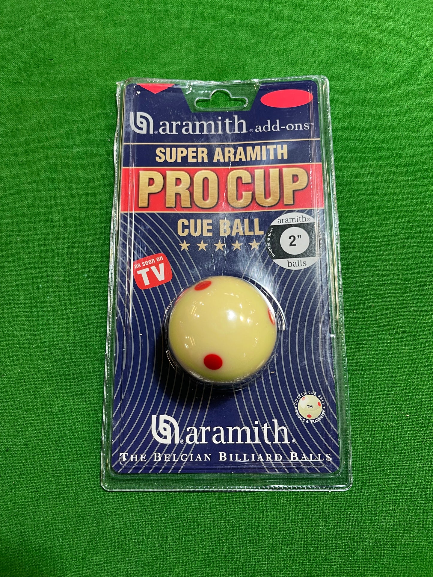 ARAMITH 2" Super Pro Cup Red Dot White