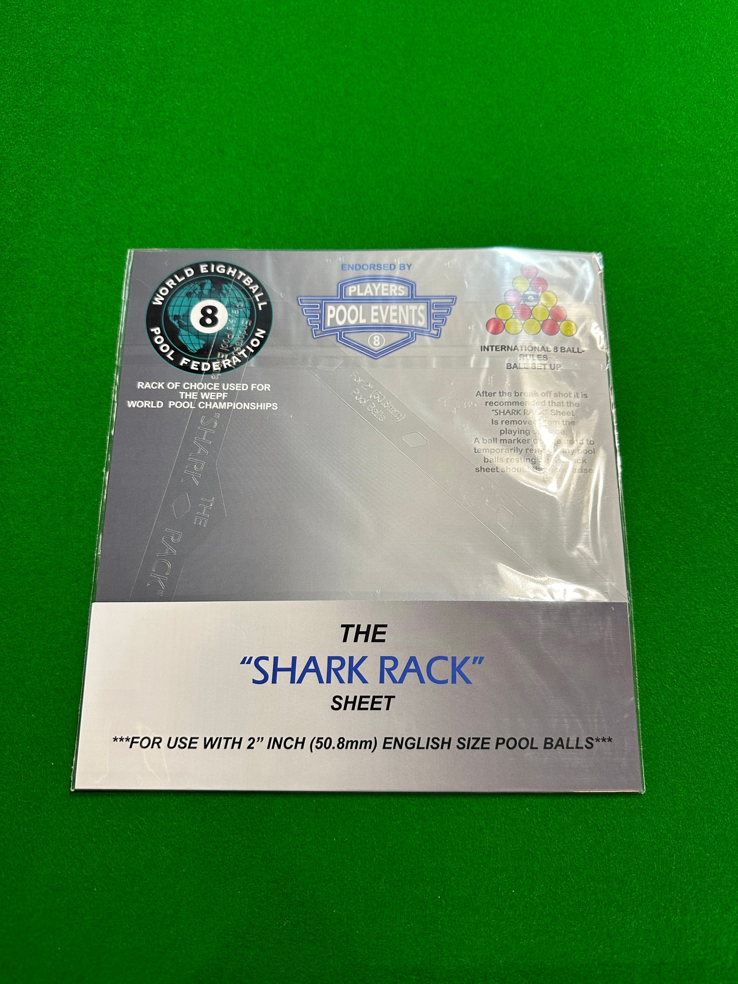 Shark Supreme Rack Sheet Suits 2" Balls