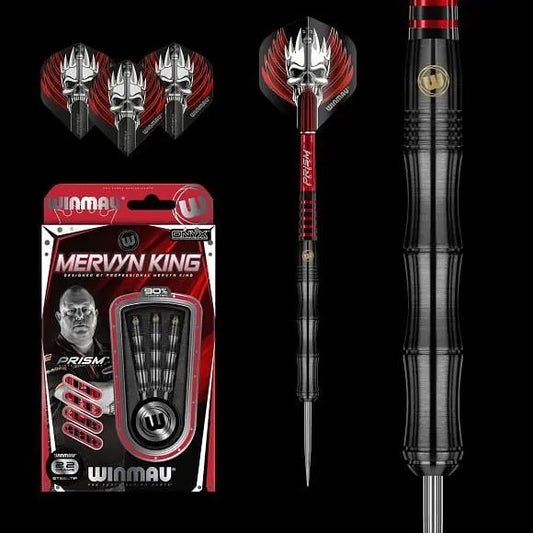 MERVYN KING Darts - Natural 90% Tungsten - 22g - Q-Masters