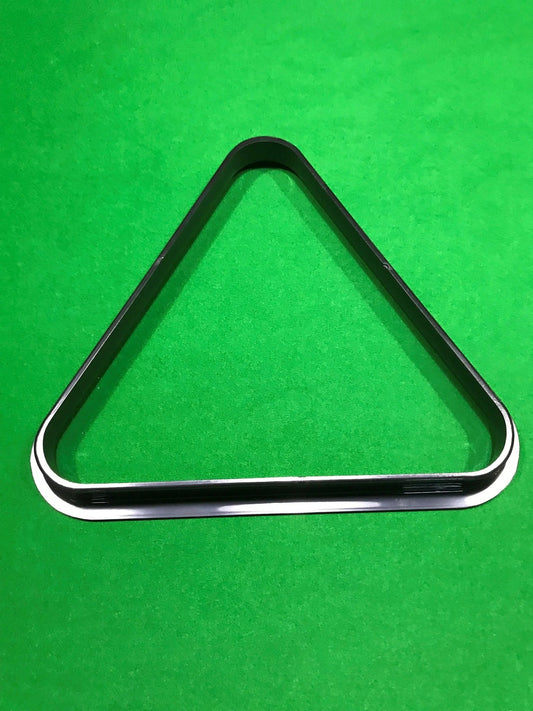 Plastic 2 1/4" Black Pool Triangle - Q-Masters