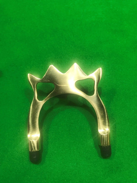 Pool Snooker Billiard Spider Rest Brass - Q-Masters