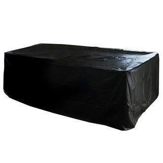 Pool Snooker Billiard Table 7ft Full Length Heavy Duty Table Cover Black - Q-Masters