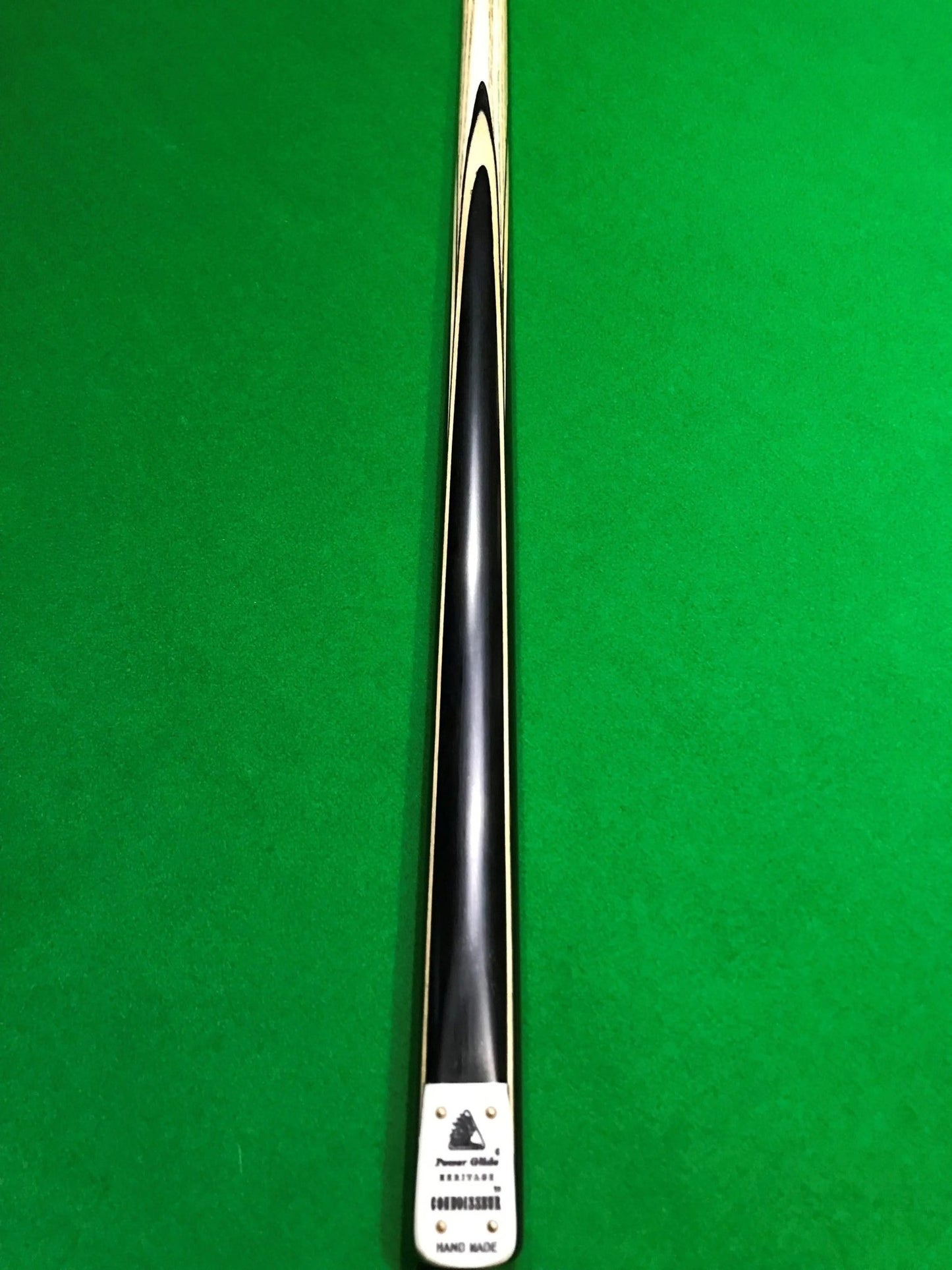 POWERGLIDE Heritage Connoisseur Hand Made 1/2 Piece Pool, Snooker & Billiard Ash Cue with Butt Extension - Q-Masters