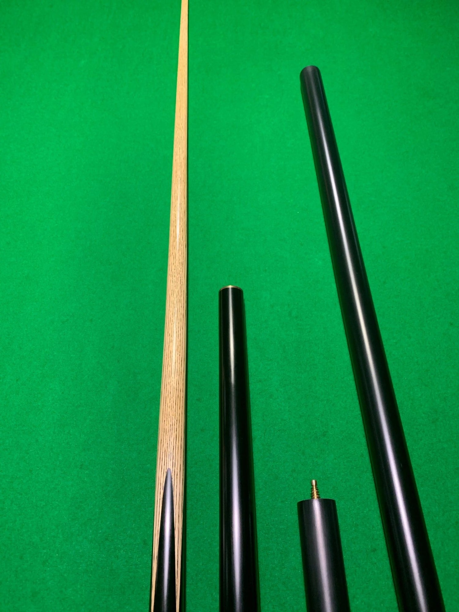 POWERGLIDE Heritage Purist Hand Made 3/4 Pool, Snooker & Billiard Ash Cue with Butt Extension - Q-Masters