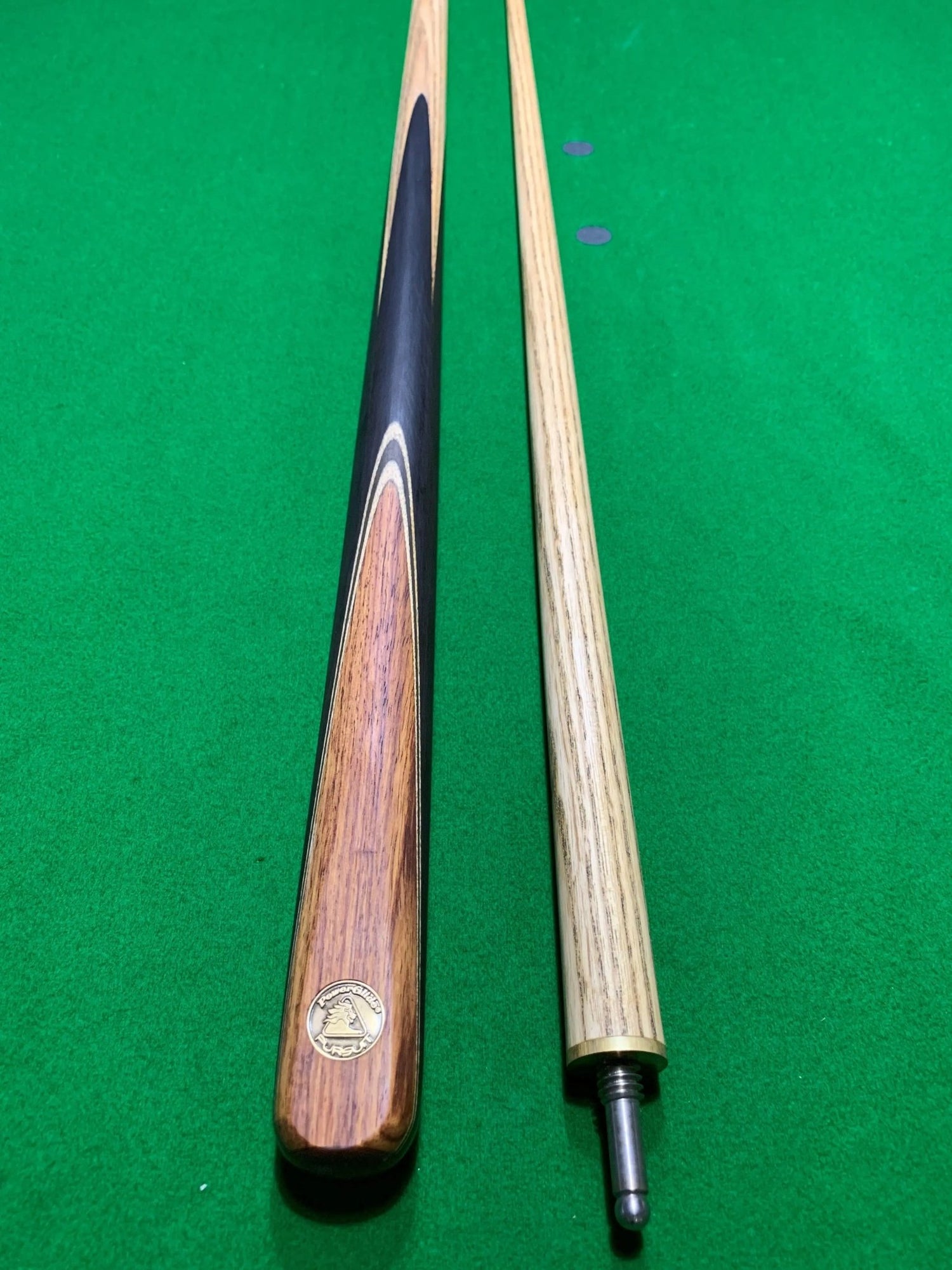 POWERGLIDE Professional Pursuit 1/2 Piece Pool, Snooker & Billiard Ash Cue - Q-Masters