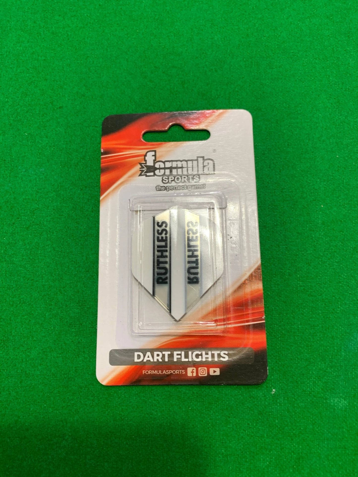 Ruthless Clear Panel Extra Tough Flights - Q-Masters