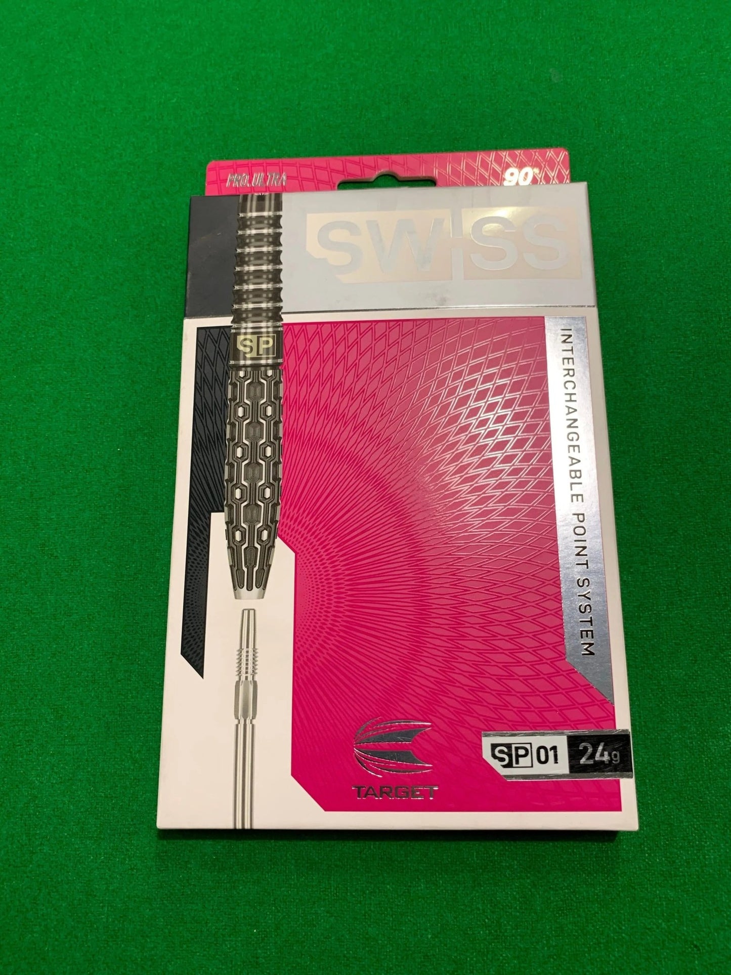 Target 2019 Swiss Point SP01 Steel Tip Darts - 24g - Q-Masters