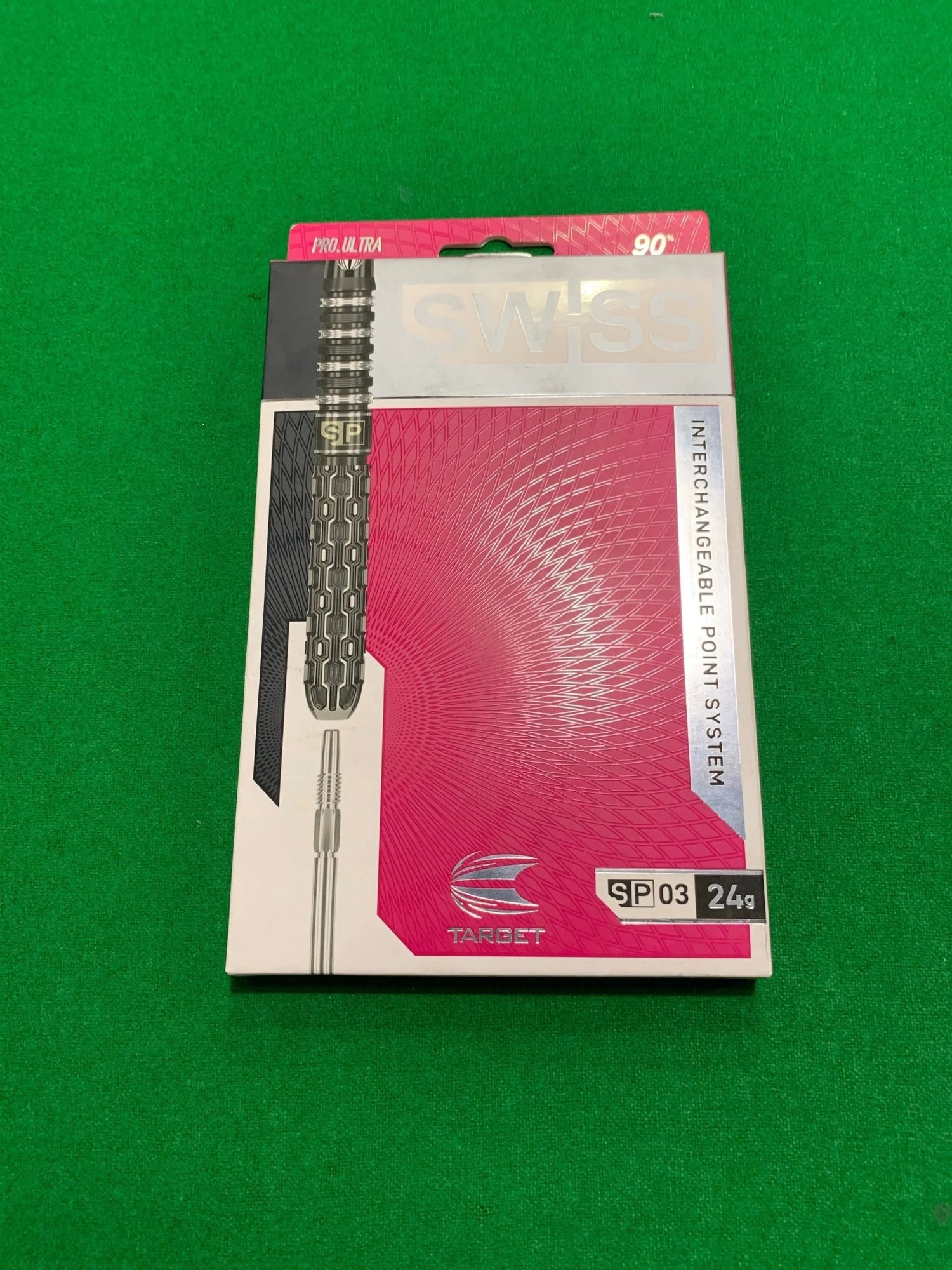 Target 2019 Swiss Point SP03 Steel Tip Darts - 24g - Q-Masters