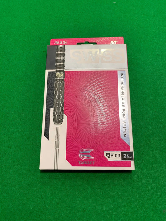 Target 2019 Swiss Point SP03 Steel Tip Darts - 24g - Q-Masters